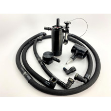 21-24 Bronco 2.7L Plug N Play ™ Dual Valve Oil Catch Can w/Clean Side Separator
