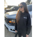 SPD Black Hoodie, Embroidered Front