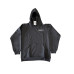 SPD Black Hoodie, Embroidered Front and back SPD Flag print 