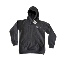 SPD Black Hoodie, Embroidered Front