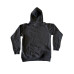 SPD Black Hoodie, Embroidered Front