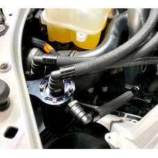 UPR 2020-24 Explorer ST Ecoboost 3.0 Dual Valve Oil Catch Can Plug N Play with ECSS 5030-249-1-ECSS