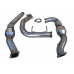 2017 - 2020 Ford F150 Raptor 3.5L 304SS Catted Downpipes, with built-in Turbo Adapters