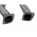2017 - 2020 Ford F150 Raptor 3.5L 304SS Catted Downpipes, with built-in Turbo Adapters