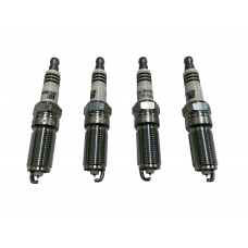 2.3L NGK Ruthenium HX Cold Spark Plug Set (4) Gapped .028