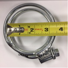 3" Exhaust Clamp, Super Heavy Duty Zinc Plated Twin Seal Bands SSC3280