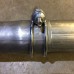 2.5" 2 1/2 Exhaust Clamp, Super Heavy Duty Zinc Plated Twin Seal Bands
