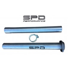 SPD 2011-2020 F-150 True 3" Resonator Delete Pipe - Extended Length