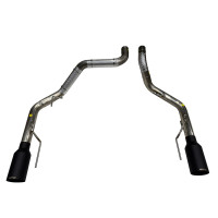 SPD 2021-2026 Ford 3.5L Raptor & 5.2L Raptor R Tail Pipe Upgrade Kit - Matte Black Tips