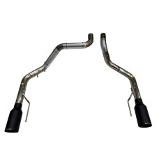 SPD 2021-2026 Ford 3.5L Raptor & 5.2L Raptor R Tail Pipe Upgrade Kit - Matte Black Tips