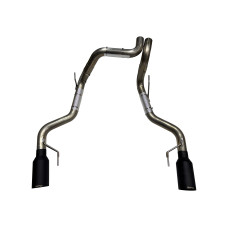 SPD 2017-2020 Ford 3.5L Raptor Tail Pipe Upgrade Kit - Matte Black Tips
