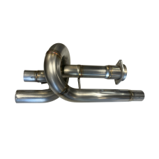 2021-2025 Ford 3.5L Raptor & 5.2L Raptor R Trombone Equal Length Resonator Delete, FRDPFR22EL