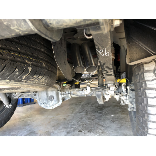 20192021 Ford Ranger SPD 304 Stainless Offroad Axle Dump Dual Exit Cat