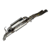 2021 - 2026 Ford 3.5L Gen3 Raptor and Raptor R Valved HX Series Pre-Axle Dump Exhaust