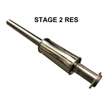 2021 - 2026 Cat-Back Stage 2 Performace 304SS Resonator