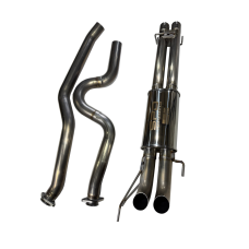 2022-2026 Toyota Tundra HX Series True Equal Length Dual Pre-Axle Dump Cat-Back Exhaust 