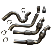 2025 -2026 Ford Explorer 3.0L ST / Platinum & Lincoln Aviator 304SS Equal Length Catted Downpipes