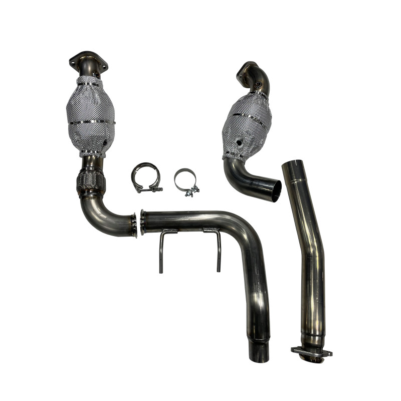 2025 2025 SPD 3.0L Ford Ranger Raptor 304SS Alpha Catted Downpipes