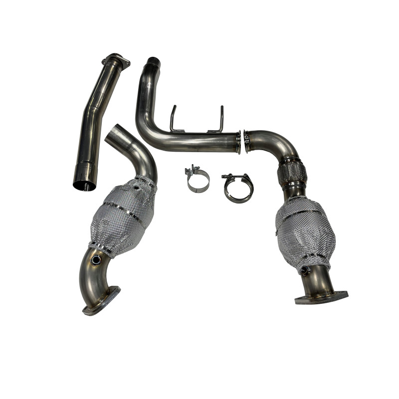 2025 2025 SPD 3.0L Ford Ranger Raptor 304SS Alpha Catted Downpipes