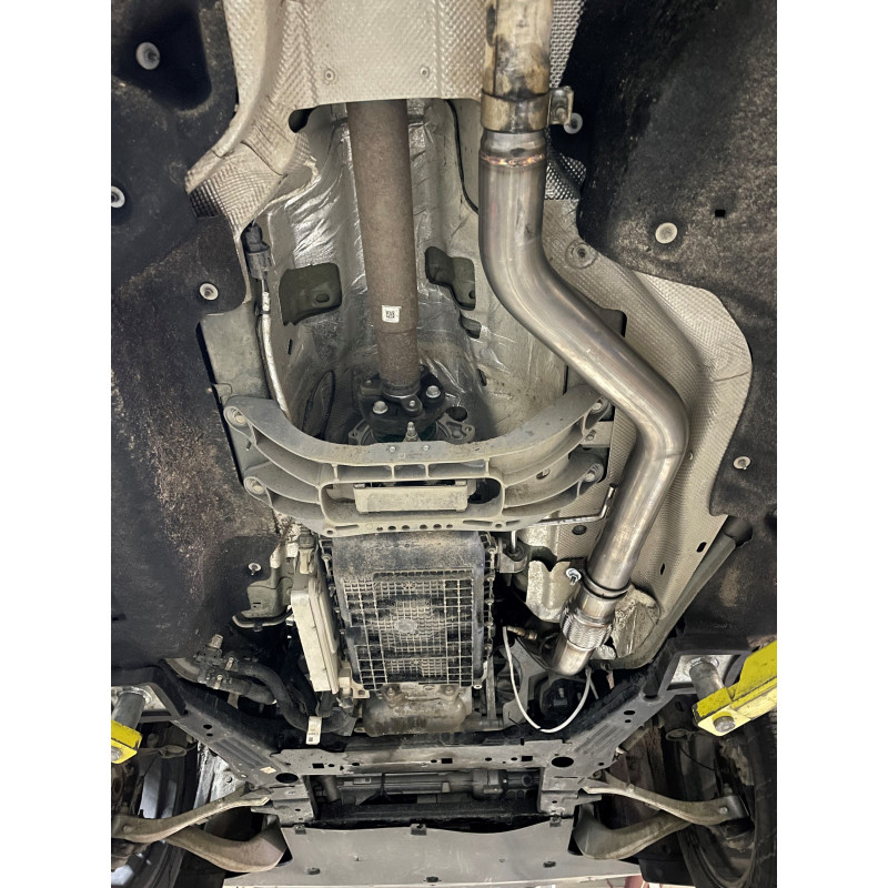 2020 2024 ford explorer 2 3l explorer 304ss catted downpipe