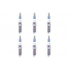 Ford Performance GT Ecoboost Cooler Iridium Spark Plugs, Complete Set (6pcs) Gapped .028" 