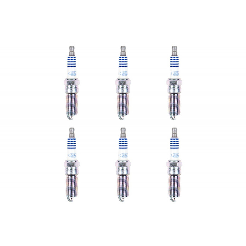 Ford Performance GT Ecoboost Cooler Iridium Spark Plugs, Complete Set